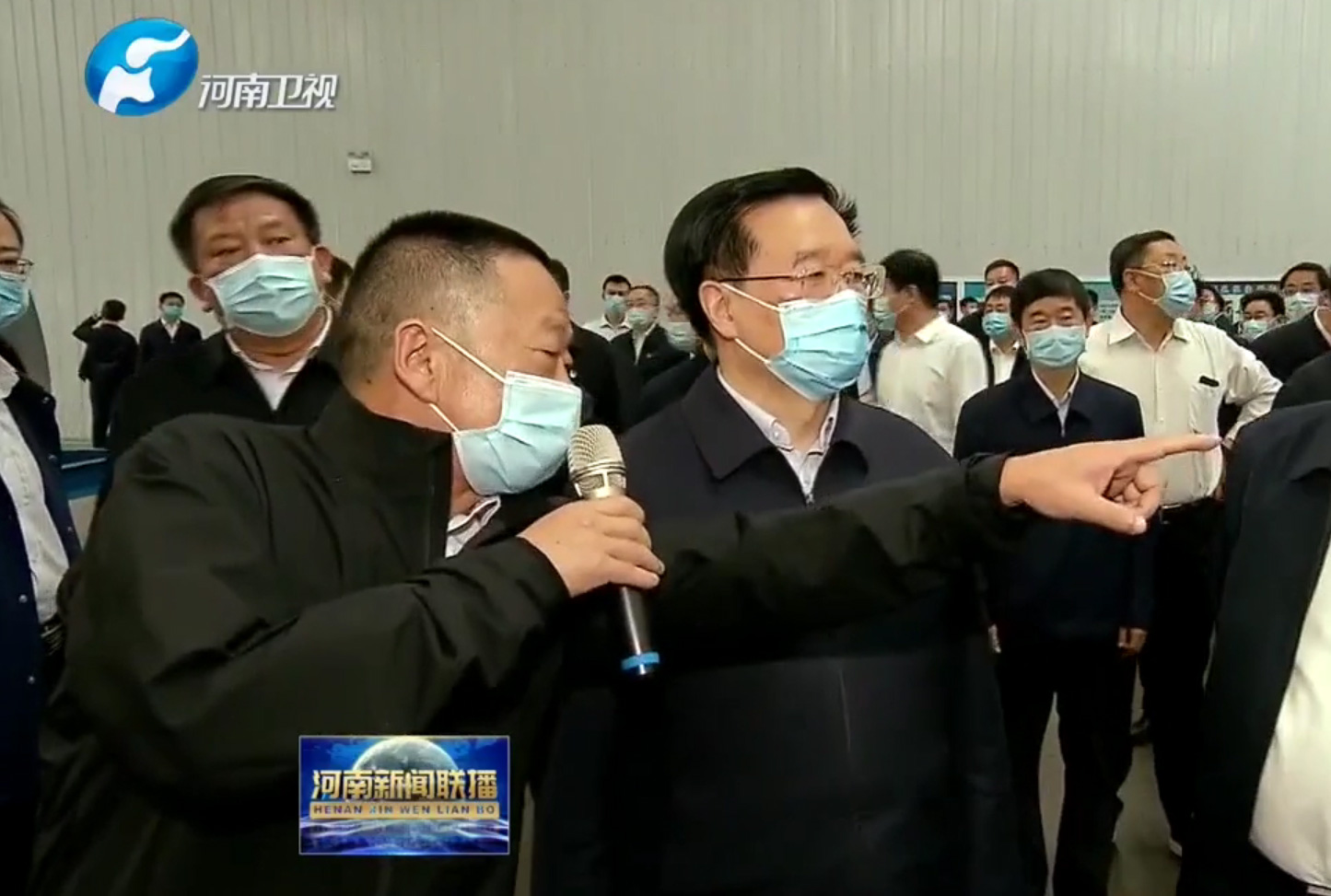 原湖南省委书记王国生到公司参观指导